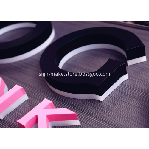 Custom Made LED Metal Letter Wall Signs